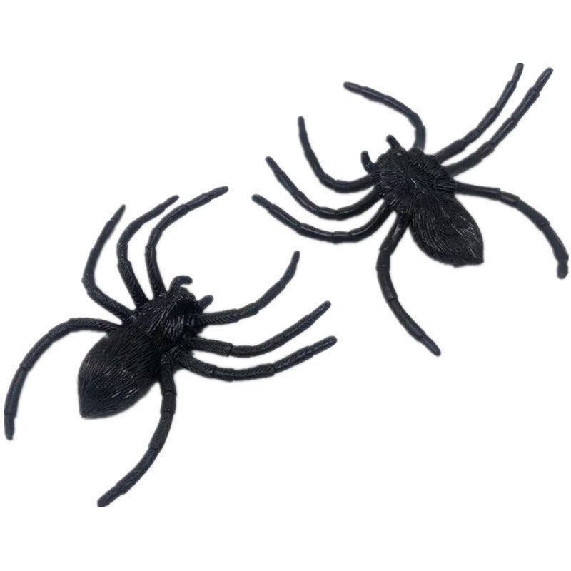 Simulation Big Spider Halloween Black