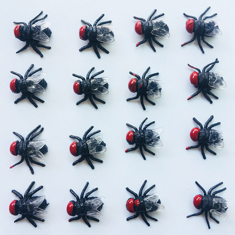 Plastic PVC Simulation Fake Fly Model Accessories Small Toys