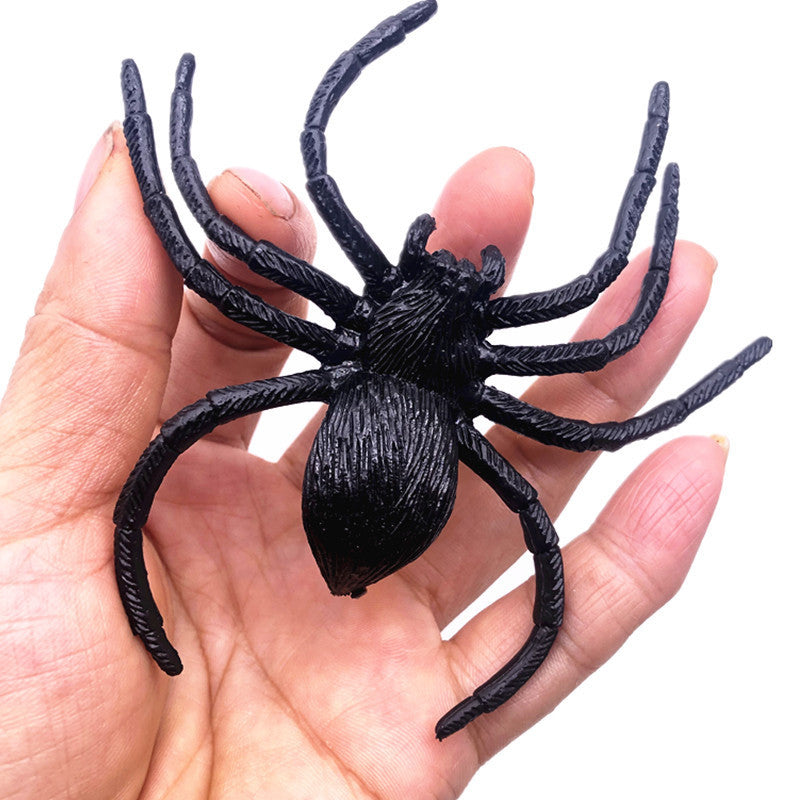 Simulation Big Spider Halloween Black