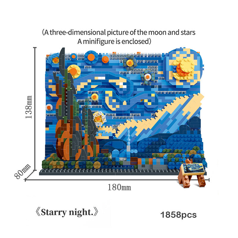 Magic Domain Small Particles Puzzle Puzzle Assembled Toys